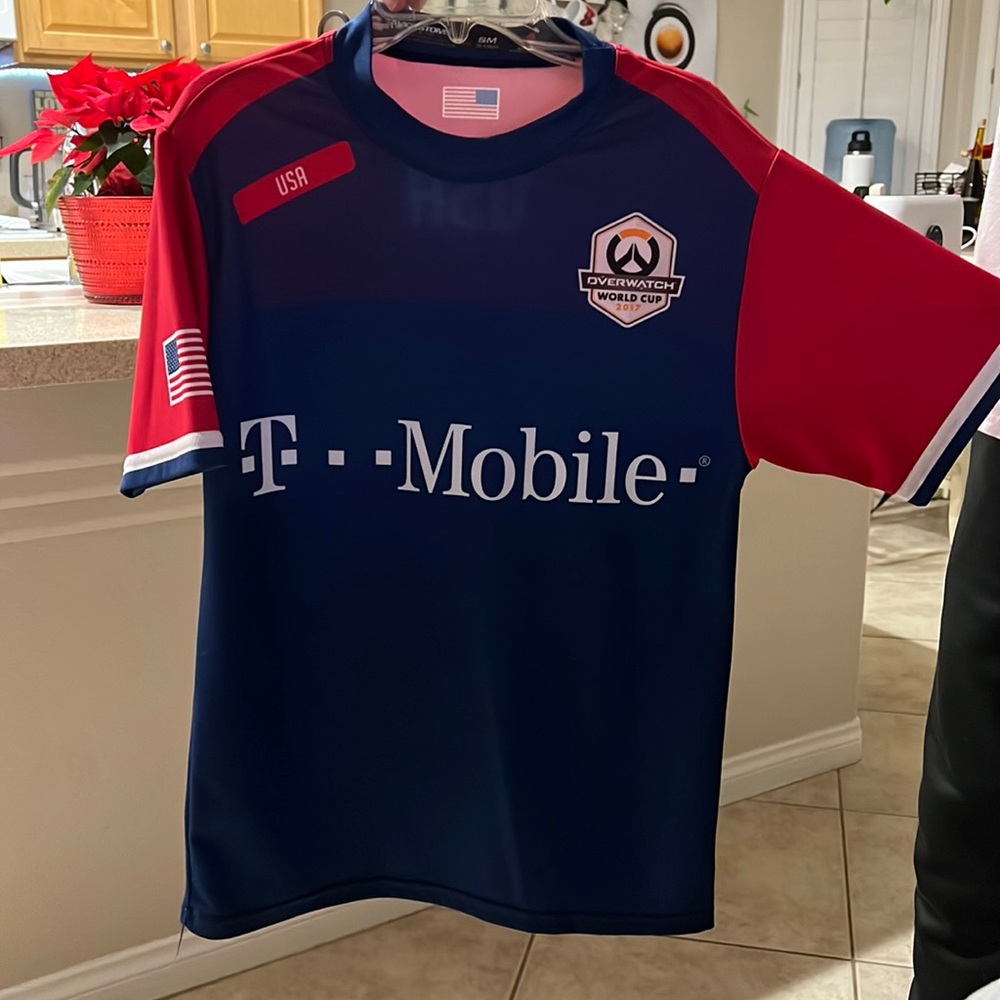 Official overwatch USA team Jersey